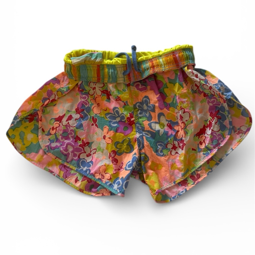 Jams World Multicolor Floral Athletic Shorts ( Vintage)